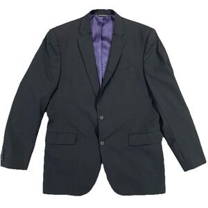 Jack Victor Blazer Mens 46 Grey Super‎ 120's 3sixty5 Performance Stretch Blazer